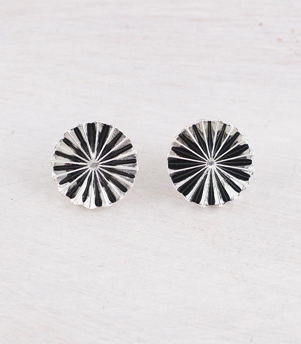 Western Concho Earrings