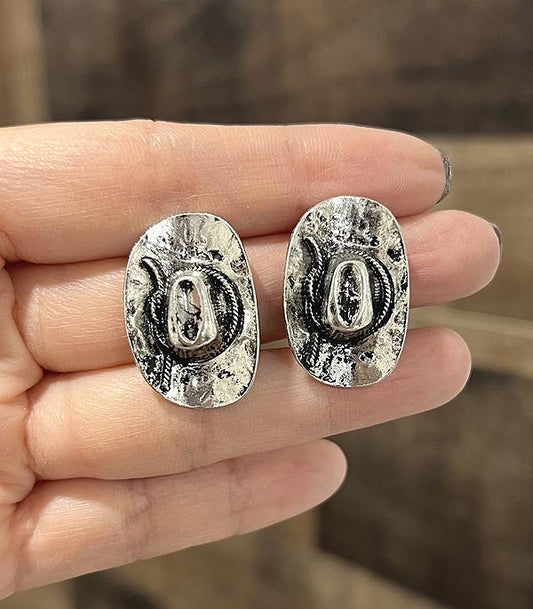 Cowboy Hat Earrings