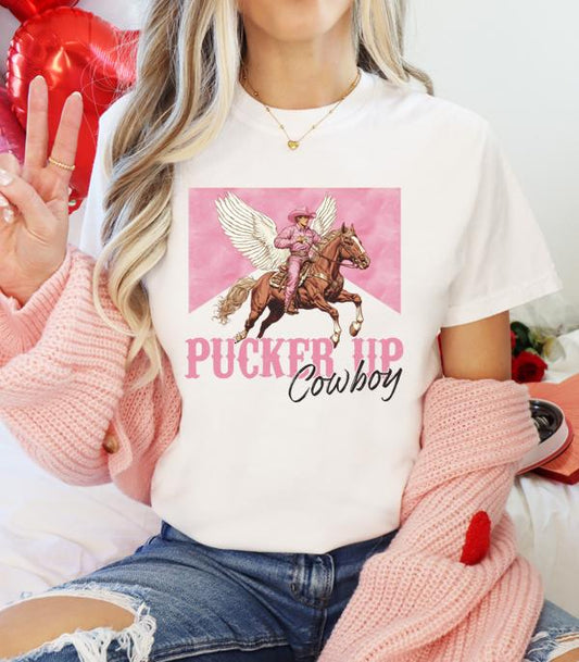 PREORDER Pucker Up Cowboy Tee