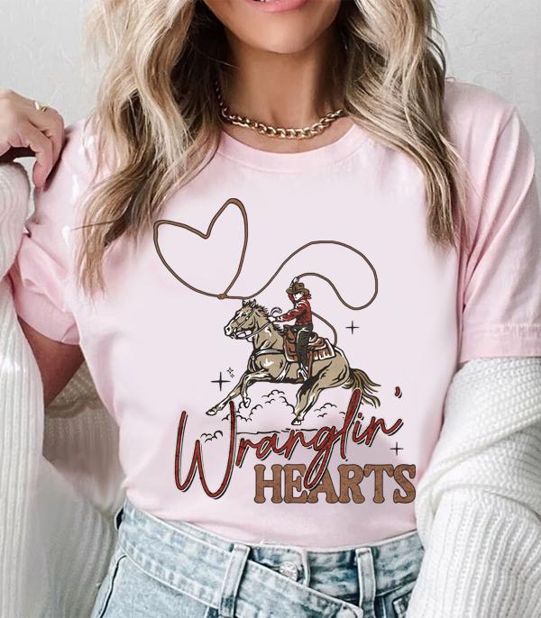 PREORDER Wranglin Hearts Tee